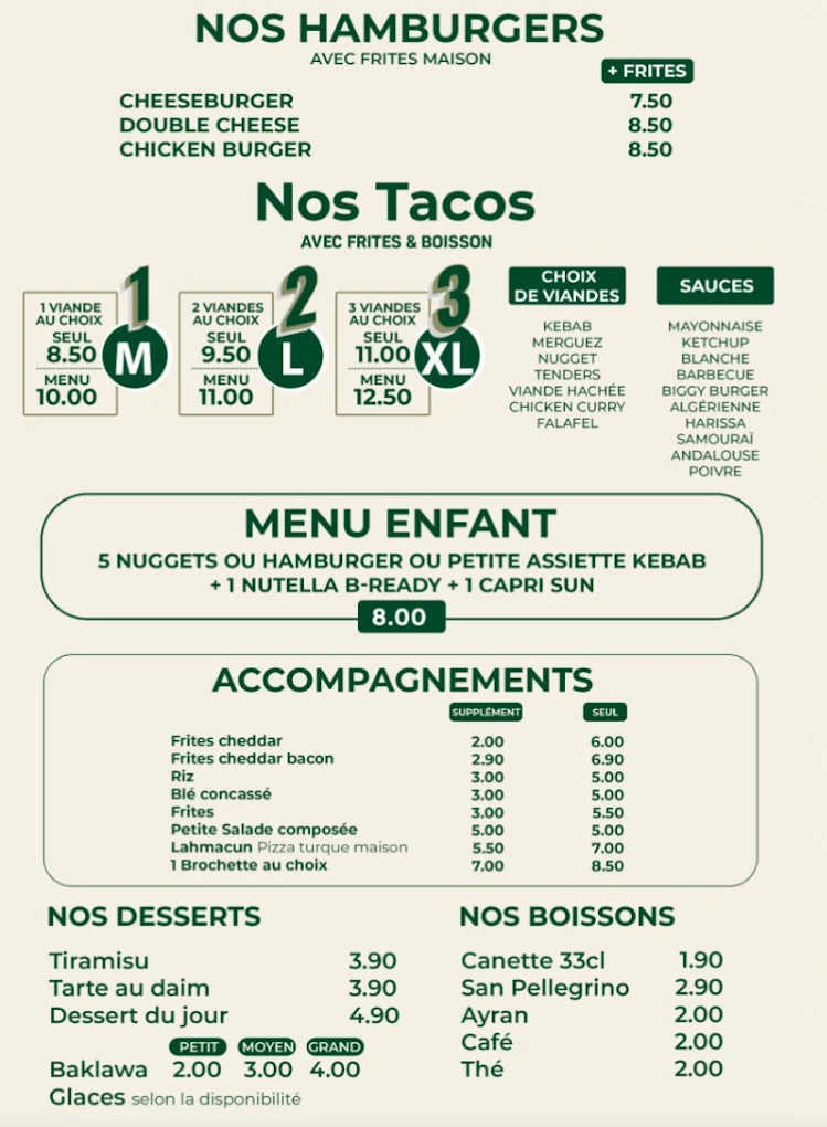 Kalbi Korean BBQ menu 14